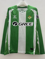 2025-26 Real Betis Home Long Sleeve Soccer Jersey (长袖)