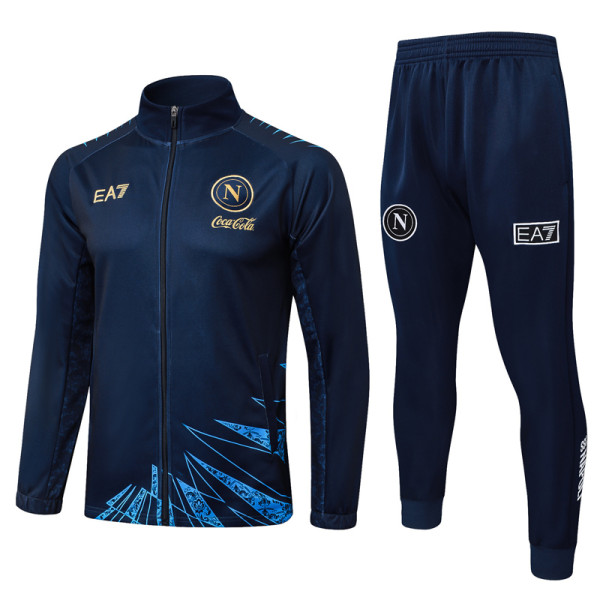 2025-26 Napoli Royal blue Jacket Tracksuit #A25105