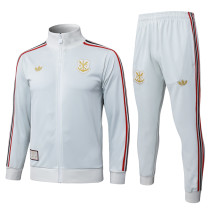 2025-26 Flamengo Light gray Jacket Tracksuit #A25100