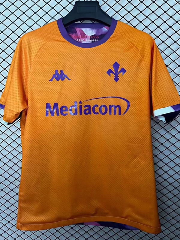 2025-26 Fiorentina Fourth Fans Soccer Jersey (Reversible双面)