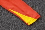 2025-26 Brazil Orange Half Pull Tracksuit #B25119(半拉链)