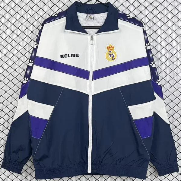 1994-1997 RMA White Black Retro Windbreaker