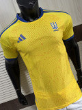 2026-27 Ukraine Home Player Version Soccer Jersey