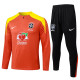 2025-26 Brazil Orange Half Pull Tracksuit #B25119(半拉链)