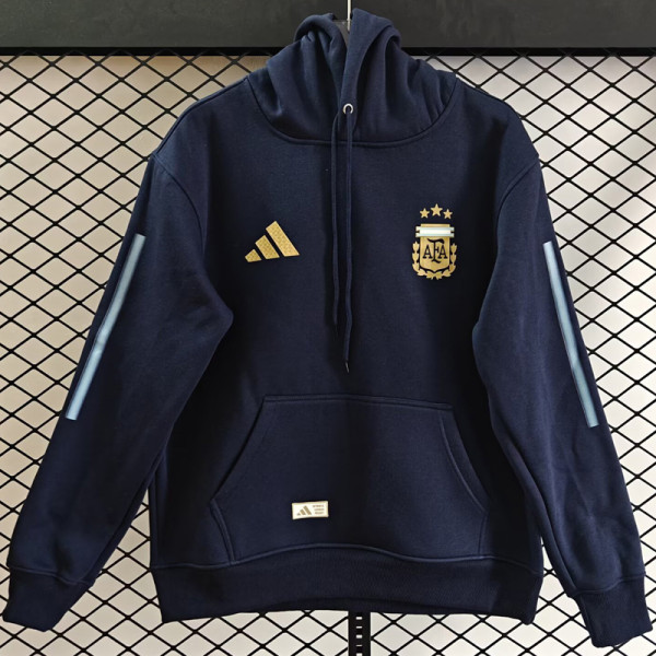 2025-26 Argentina Royal blue Hoody 宝蓝色(加绒)