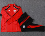 2025-26 Flamengo Red Half Pull Tracksuit #B25120(半拉链)