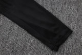2025-26 PSG Black Half Pull Tracksuit #B25122(半拉链)