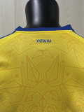 2026-27 Ukraine Home Player Version Soccer Jersey