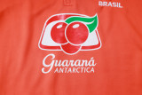 2025-26 Brazil Orange Half Pull Tracksuit #B25119(半拉链)