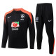 2025-26 Brazil Black Half Pull Tracksuit #B25131(半拉链)