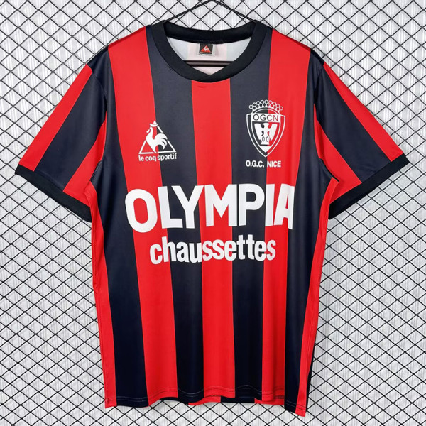 1977-1978 OGC Nice Home Retro Soccer Jersey
