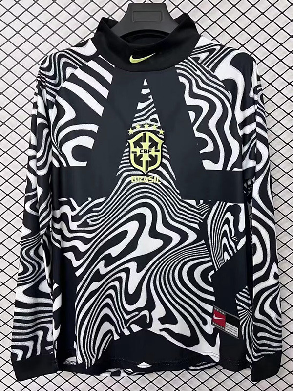 2026-27 Brazil Special Edition Goalkeeper Long Sleeve Soccer Jersey (长袖)