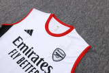 2025-26 ACM White Tank top and shorts suit #D25238