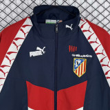1995-1996 ATM Black Red Retro Windbreaker
