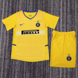 2002-2003 INT Third Kids Retro Soccer Jersey