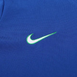 1997 Brazil Away Kids Retro Soccer Jersey