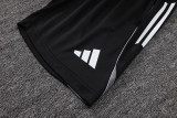 2025-26 Al-Ahli Saudi Black Tank top and shorts suit #D25246
