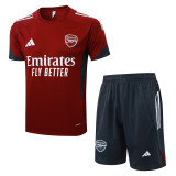 2025-26 ARS Jujube red Training Short Suit #D25243