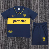 1993-1995 Boca Juniors Home Kids Retro Soccer Jersey
