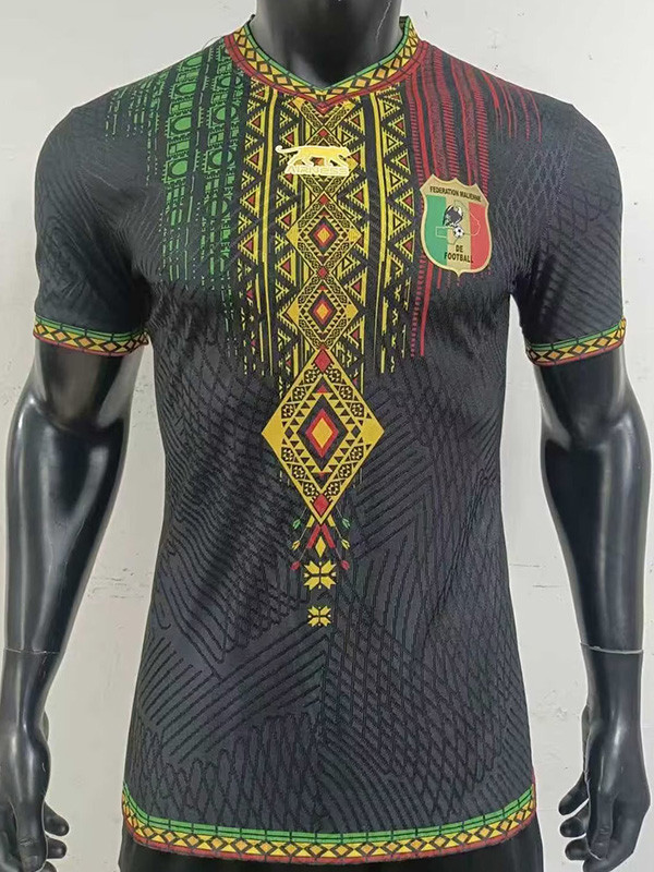 2026-27 Mali Black Player Version Soccer Jersey (吊花图)