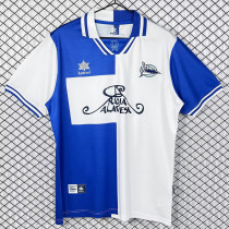 2000-2001 Alaves Home Retro Soccer Jersey