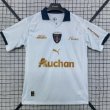 2025-26 RC Lens White Goalkeeper Soccer Jersey (全广告)