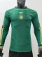 2025-26 Mexico Special Edition Green Long Sleeve Player Version Soccer Jersey (长袖球员)