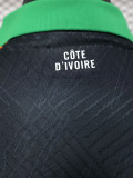 2025-26 Ivory Coast Black Special Edition Player Version Soccer Jersey