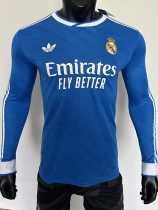 2025-26 RMA Third Long Sleeve Player Version Soccer Jersey (长袖球员)
