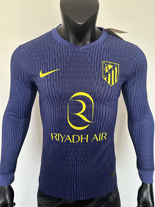 2025-26 ATM Away Long Sleeve Player Version Soccer Jersey (长袖球员)