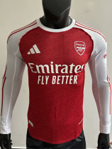 2025-26 ARS Home Long Sleeve Player Version Soccer Jersey (长袖球员)