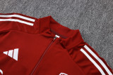 2025-26 ARS Jujube red Half Pull Tracksuit #B25125(半拉链)