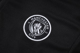 2025-26 Man City Black Half Pull Tracksuit #B25133(半拉链)