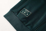 2025-26 JUV Dark green Jacket Tracksuit #08
