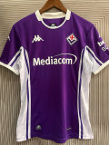 2025-26 Fiorentina Home Fans Soccer Jersey (广告版)