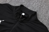 2025-26 Man City Black Half Pull Tracksuit #B25133(半拉链)