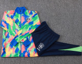 2025-26 Brazil Green Jacket Tracksuit #A25103