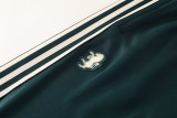 2025-26 JUV Dark green Jacket Tracksuit #08