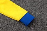 2025-26 Brazil Yellow Jacket Tracksuit #A25106