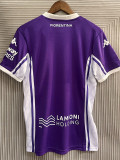 2025-26 Fiorentina Home Fans Soccer Jersey (广告版)