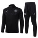 2025-26 Man City Black Half Pull Tracksuit #B25133(半拉链)
