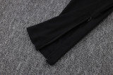 2025-26 ACM Black Half Pull Tracksuit #B25128(半拉链)