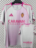 2025-26 Zaragoza Pink Fans Soccer Jersey