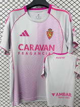 2025-26 Zaragoza Pink Fans Soccer Jersey