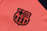 2025-26 BAR Orange Half Pull Tracksuit #B25136(半拉链)