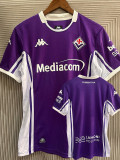 2025-26 Fiorentina Home Fans Soccer Jersey (广告版)