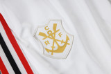 2025-26 Flamengo Light gray Half Pull Tracksuit #B25129(半拉链)