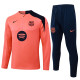 2025-26 BAR Orange Half Pull Tracksuit #B25136(半拉链)