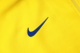 2025-26 Brazil Yellow Jacket Tracksuit #A25106