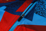 2025-26 BAR Light blue Half Pull Tracksuit #B25135(半拉链)